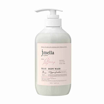 JML Парфюмированный гель для душа 01 JMELLA In France Blooming Peony Body Wash 500мл