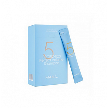 MAS Шампунь с пробиотиками для объема волос MASIL 5 Probiotics Perfect Volume Shampoo 8мл